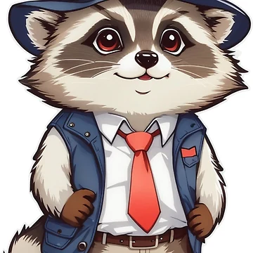Artwork thumbnail, CEO Racoon  by LabZoidd