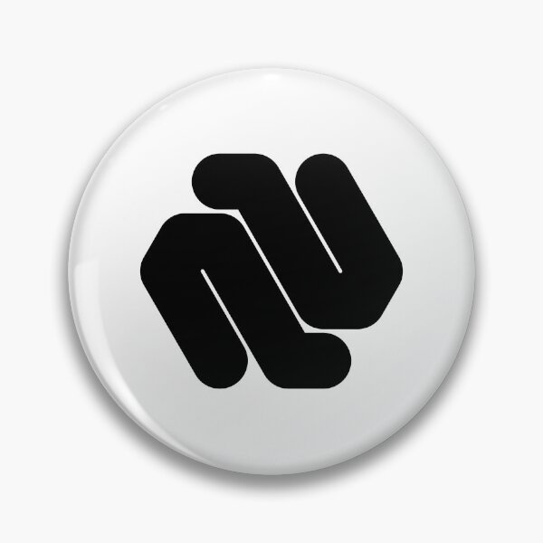 Item preview, Abstract hexagonal geometric: Black Uppercase Letter N designed and sold by SnedLab.