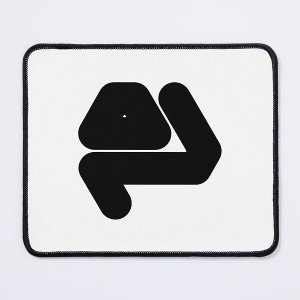 Item preview, Abstract hexagonal geometric: Black Uppercase Letter P designed and sold by SnedLab.