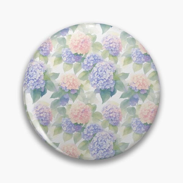 Item preview, Amazing Watercolor Hydrangea - Floral Pattern designed and sold by Victoria Riabov.