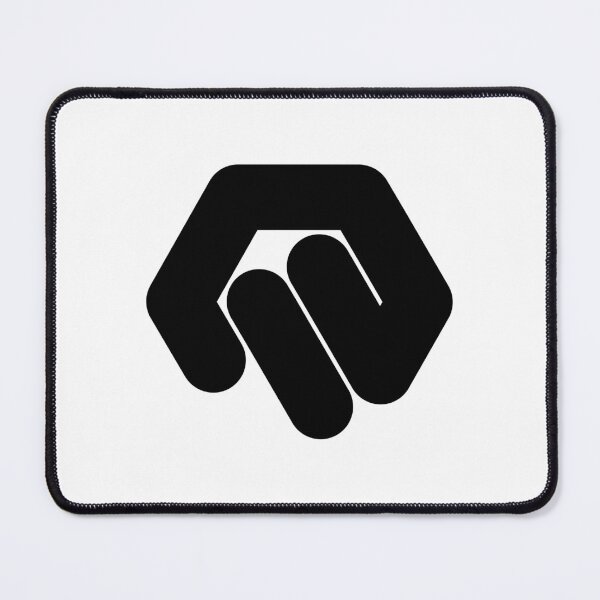 Item preview, Copy of Abstract hexagonal geometric: Black Uppercase Letter Q designed and sold by SnedLab.