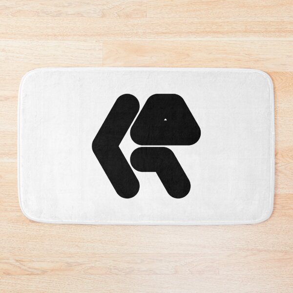 Item preview, Abstract hexagonal geometric: Black Uppercase Letter R designed and sold by SnedLab.
