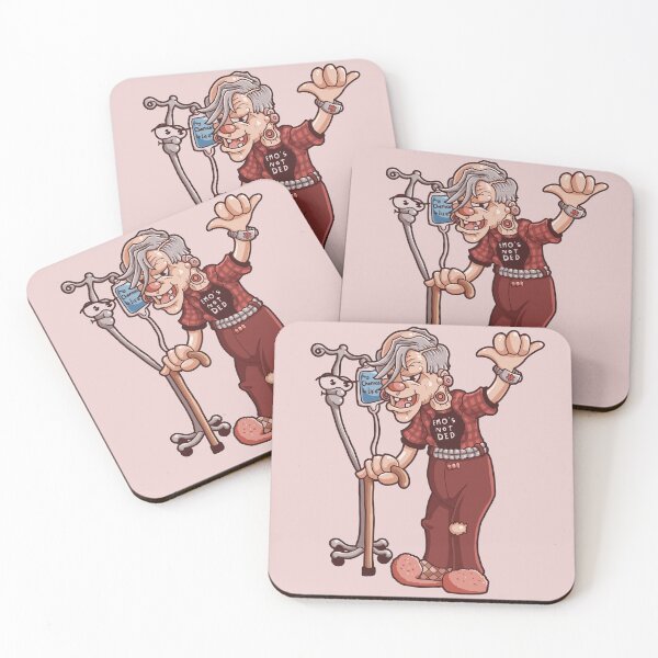 Item preview, Elderly Emo designed and sold by ianablakeman.