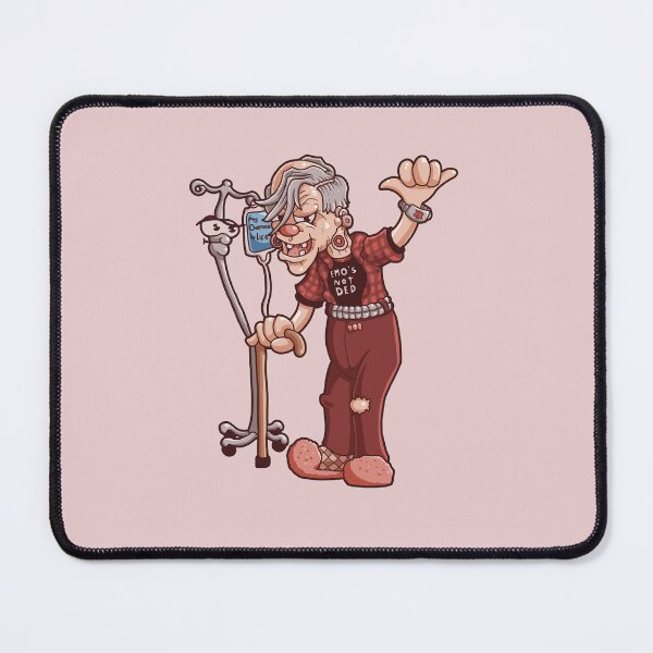 Item preview, Elderly Emo designed and sold by ianablakeman.