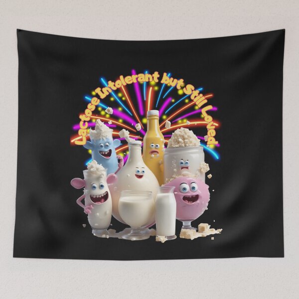 Item preview, LACTOSE INTOLERANCE BUT STILL  LOVED designed and sold by carlos crane.