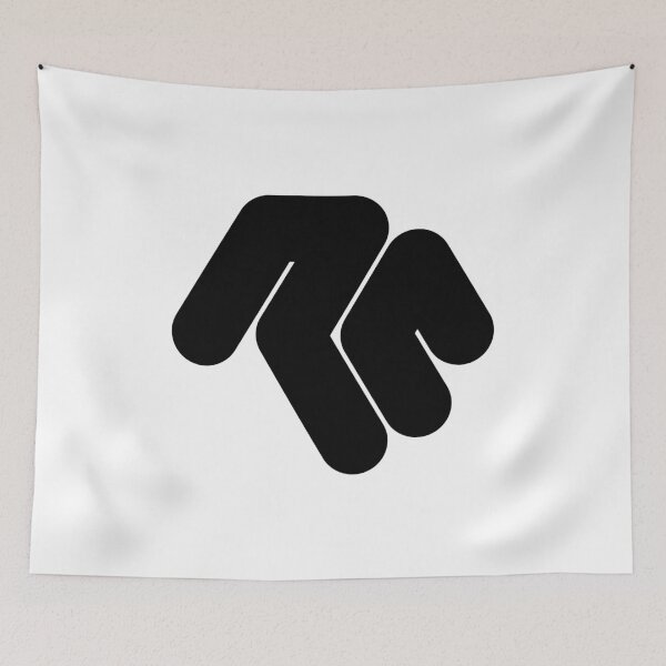 Item preview, Abstract hexagonal geometric: Black Uppercase Letter T designed and sold by SnedLab.
