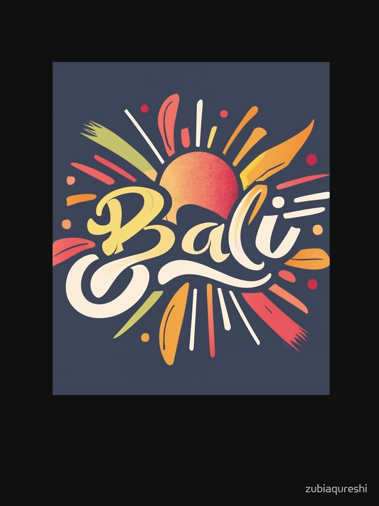 Thumbnail 7 of 7, Essential T-Shirt, bali designed and sold by zubiaqureshi.