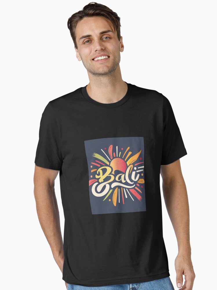Thumbnail 1 of 7, Essential T-Shirt, bali designed and sold by zubiaqureshi.