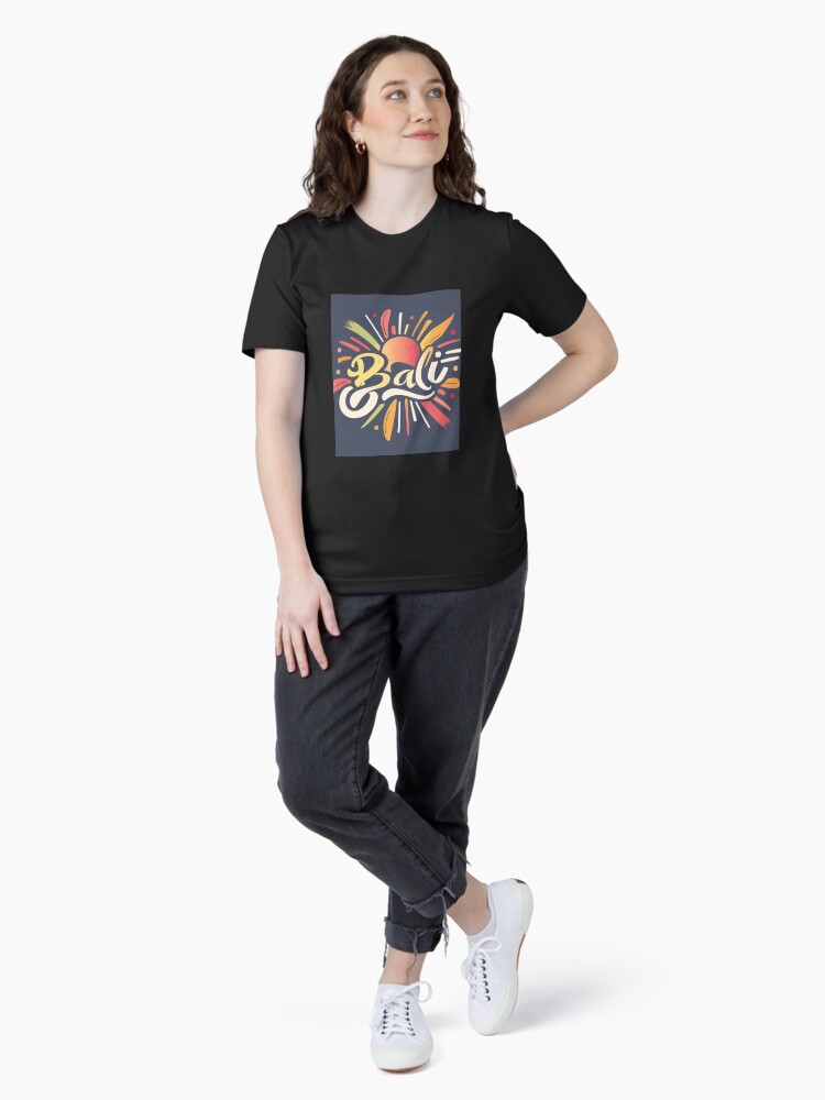Thumbnail 4 of 7, Essential T-Shirt, bali designed and sold by zubiaqureshi.
