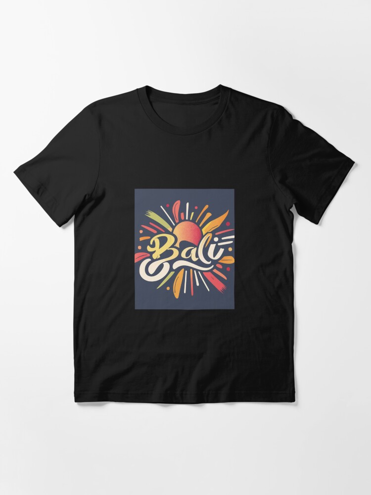 Thumbnail 3 of 7, Essential T-Shirt, bali designed and sold by zubiaqureshi.