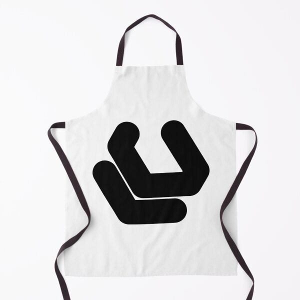 Item preview, Abstract hexagonal geometric: Black Uppercase Letter U designed and sold by SnedLab.