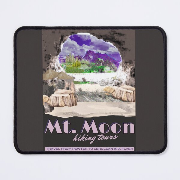 Artikelvorschau, Mt. Moon Reiseplakat entworfen und verkauft von Radio Society.