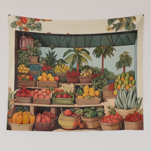 Item preview, India: Where Every Other Market Is a Farmers Market - aka Sabzi Mandi  designed and sold by 21 Dragonflies.