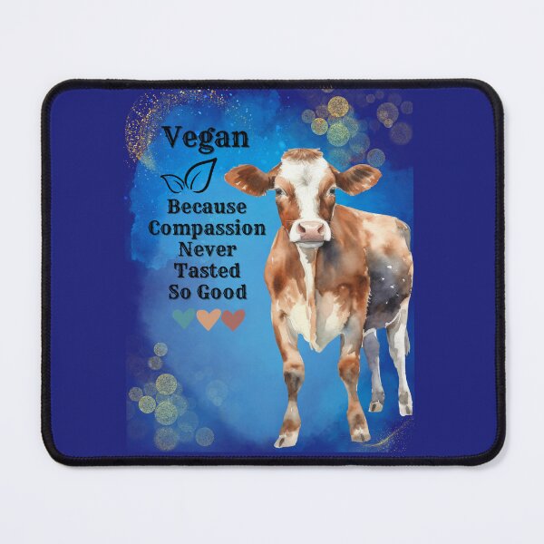 Item preview, Vegan Compassion Beautiful Cow designed and sold by PancakeToad.