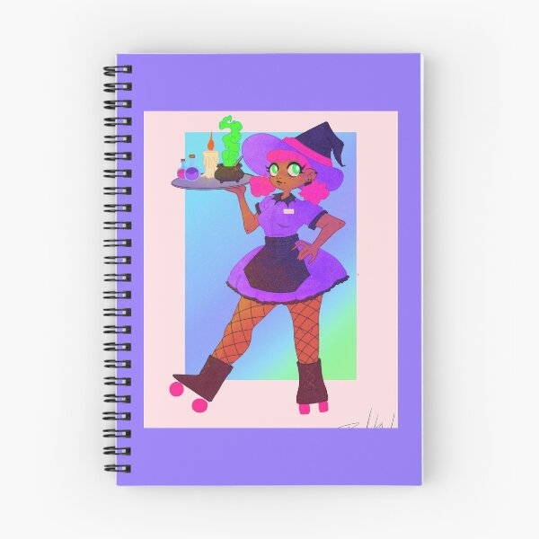Item preview, Retro Witch Café designed and sold by BurdockMadness.