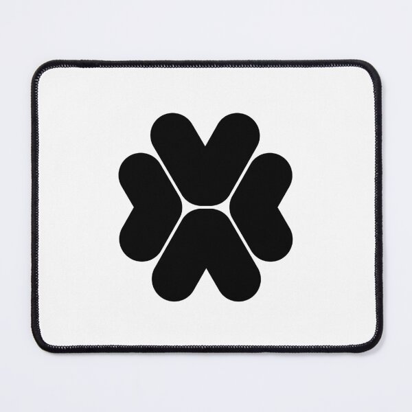 Item preview, Abstract hexagonal geometric: Black Uppercase Letter X designed and sold by SnedLab.