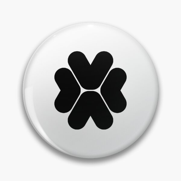 Item preview, Abstract hexagonal geometric: Black Uppercase Letter X designed and sold by SnedLab.