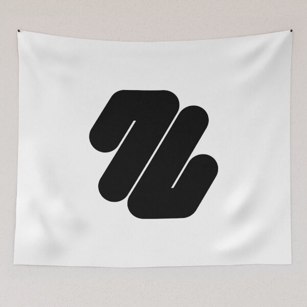 Item preview, Abstract hexagonal geometric: Black Uppercase Letter Z designed and sold by SnedLab.