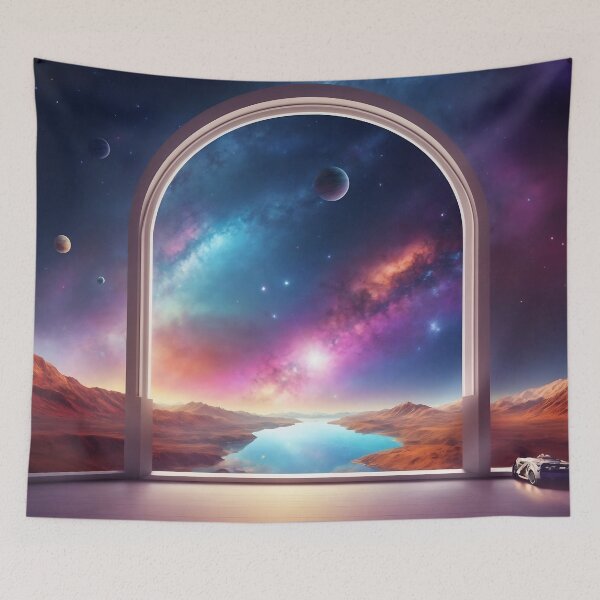 Item preview, My Cosmic Space Home designed and sold by Neranchara.
