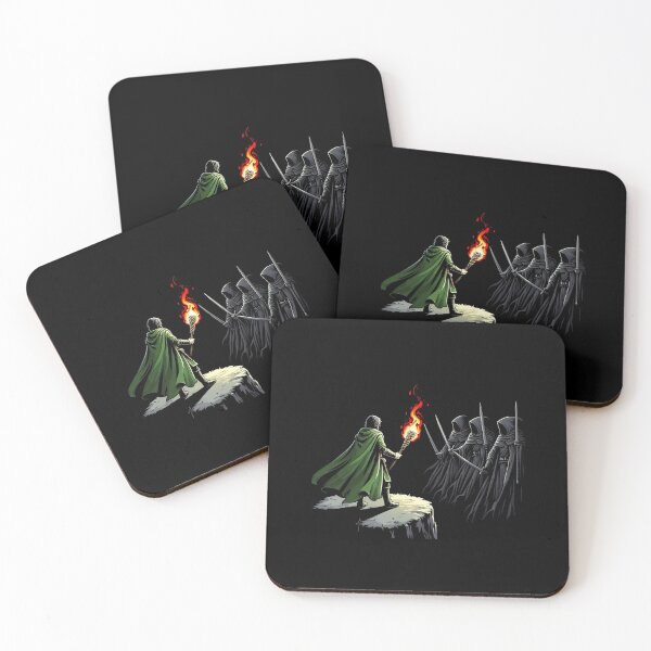 Item preview, A Guardian Confronts the Shadows - Fantasy designed and sold by Fenay Designs.
