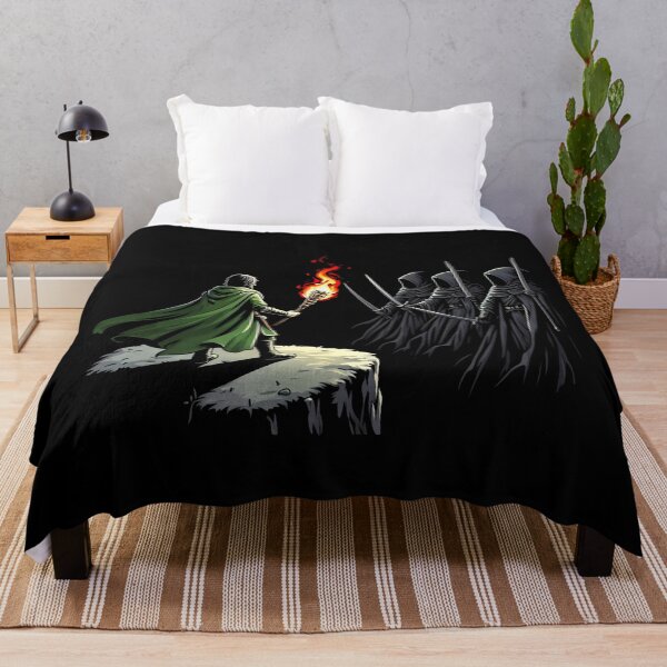 Item preview, A Guardian Confronts the Shadows - Fantasy designed and sold by Fenay Designs.