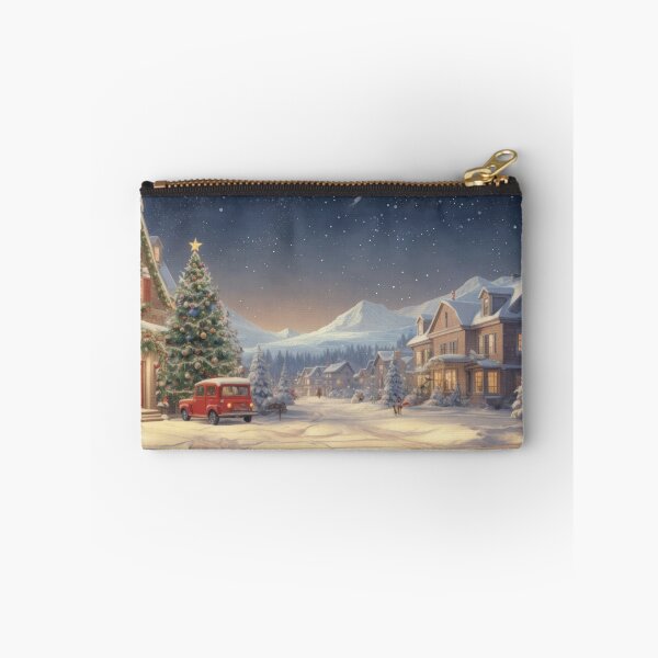 Item preview, christmas, landscape, village, winter, mountains, evening designed and sold by Damian Sobczyk.