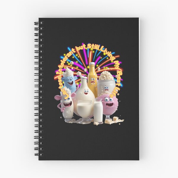 Item preview, LACTOSE INTOLERANCE BUT STILL  LIVING  MY BEST LIFE designed and sold by carlos crane.