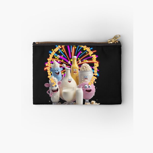 Item preview, LACTOSE INTOLERANCE BUT STILL  LIVING  MY BEST LIFE designed and sold by carlos crane.