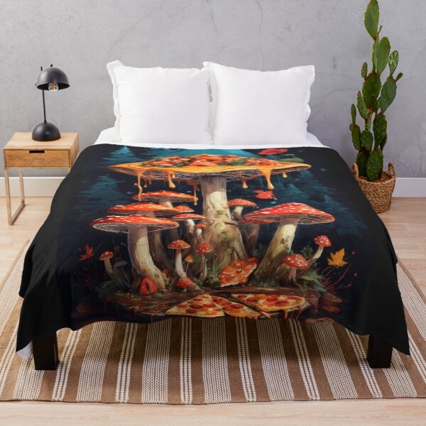 Item preview, Pizza and mushrooms are a perfect combo designed and sold by wojysmokes.