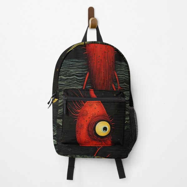 Item preview, Red spooky monster designed and sold by Art Happens.