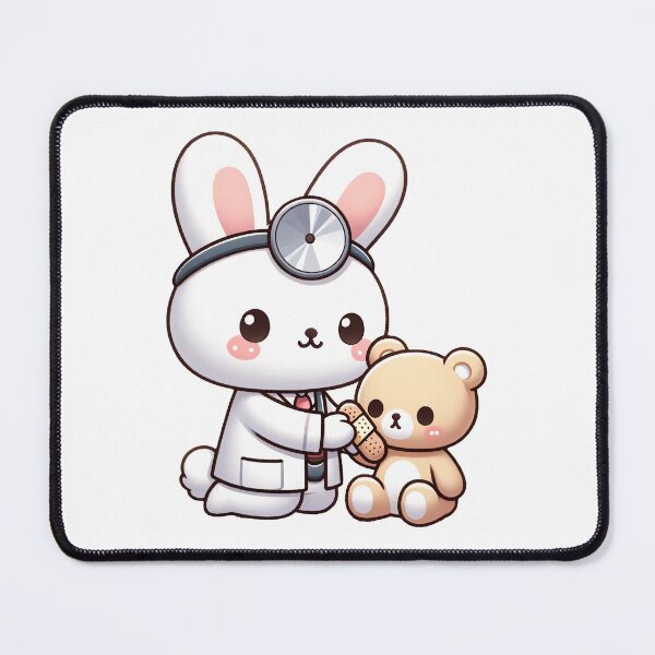 Item preview, Teddy's Tender Care: Doctor Bunny's Kawaii Healing Touch designed and sold by PuffPuffPrint.