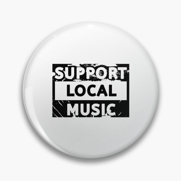 Item preview, Support Local Music -Support Local Music - Retro Vintage designed and sold by vibeno1.