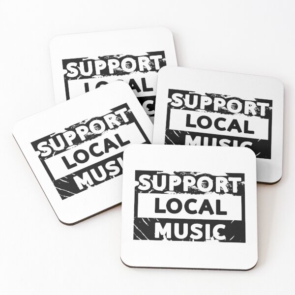Item preview, Support Local Music -Support Local Music - Retro Vintage designed and sold by vibeno1.