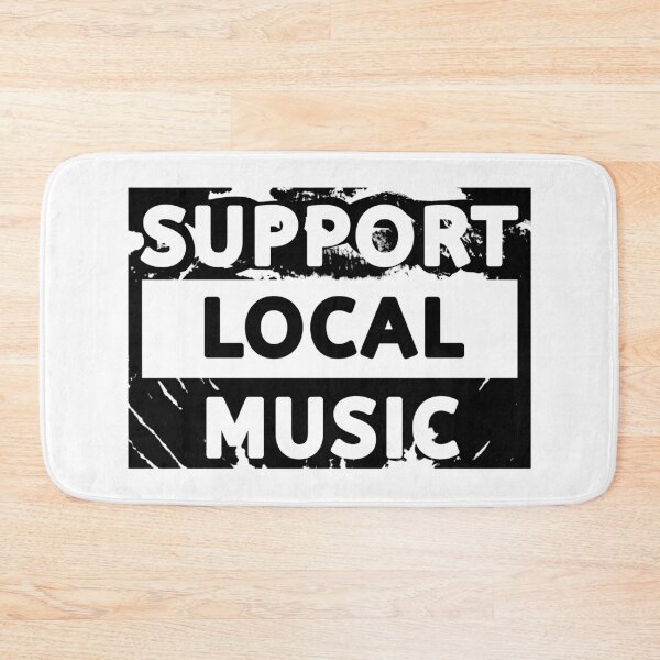 Item preview, Support Local Music -Support Local Music - Retro Vintage designed and sold by vibeno1.