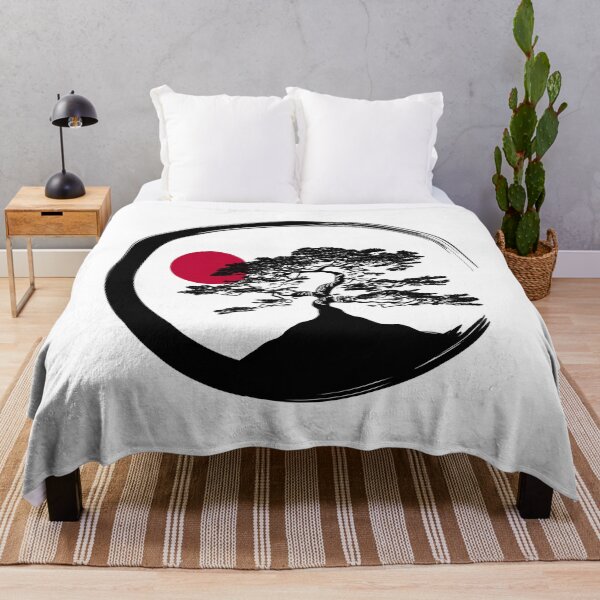 Item preview, Enso Circle and Bonsai Tree Japan designed and sold by FengShuiLounge.
