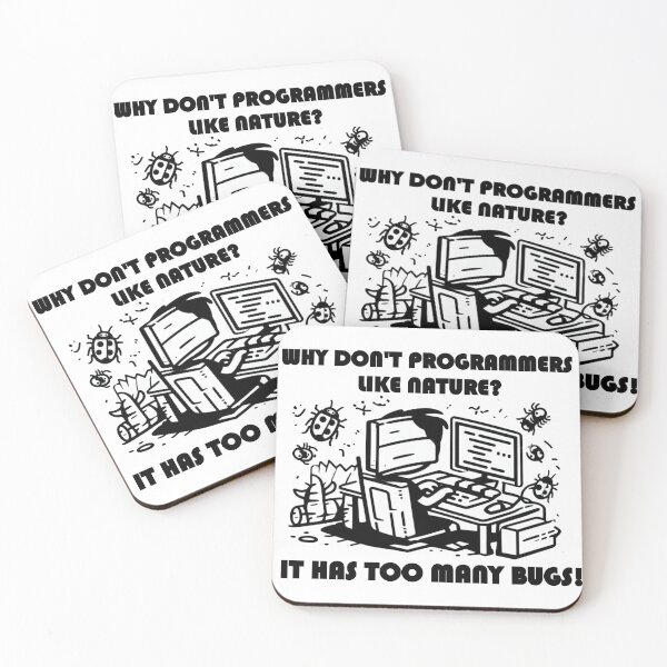 Item preview, Why Don't Programmers Like Nature? designed and sold by Gulyabani.
