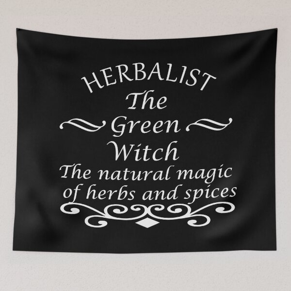 Item preview, Herbalist - The green witch magic of herbs and spices designed and sold by Alexaltay.