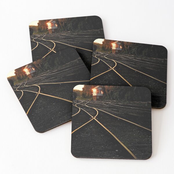 Item preview, Tracks at sunset. designed and sold by Billlee.