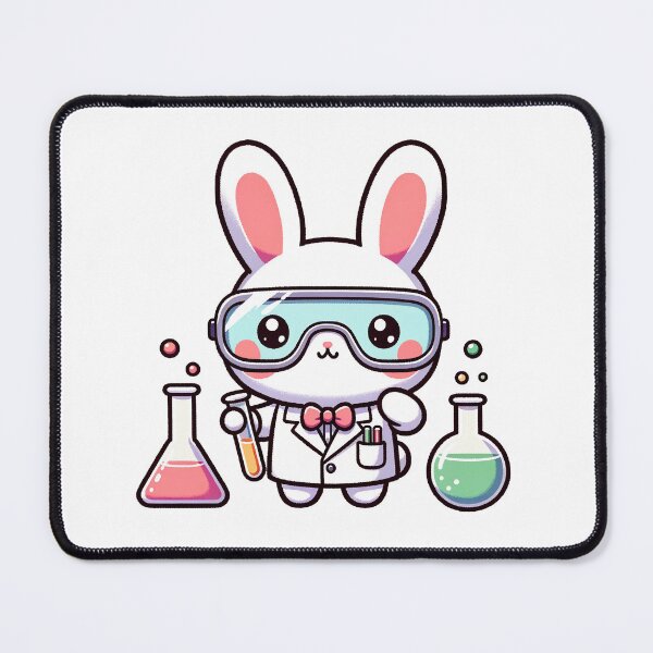Item preview, Lab Hopper Discoveries: Scientist Bunny's Kawaii Experiments designed and sold by PuffPuffPrint.