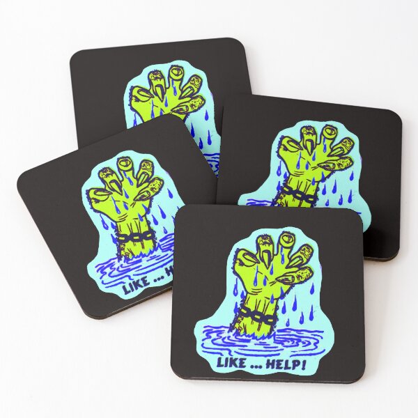Item preview, I GET BY WITH A LITTLE HELP FROM MY FRIENDS designed and sold by skeletons-lair.