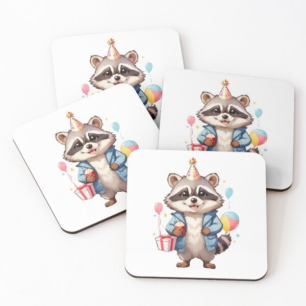 Item preview, Birthday Racoon  designed and sold by LabZoidd.