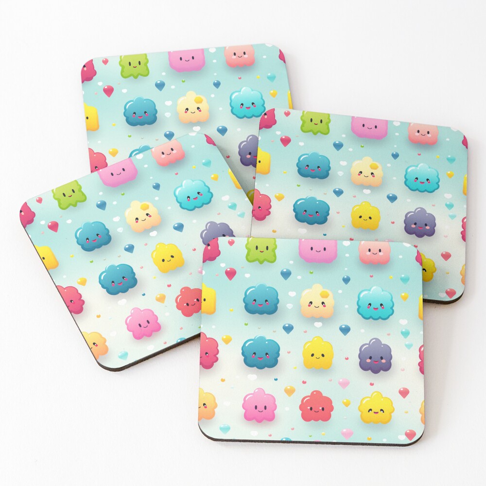 Item preview, Coasters (Set of 4) designed and sold by IntristedAI.