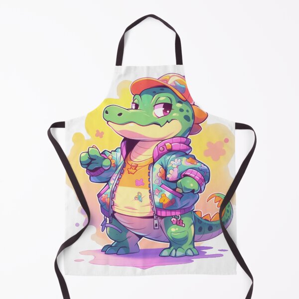 Item preview, Cool Croc Marten designed and sold by QuixoticDigital.