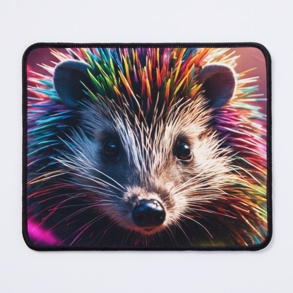 Item preview, Amazing and colorful hedgehog designed and sold by kingblacke23.