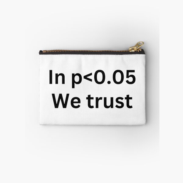 Item preview, In p<0.05 we trust, funny statistics and data science designed and sold by NoetherSym.