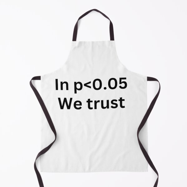 Item preview, In p<0.05 we trust, funny statistics and data science designed and sold by NoetherSym.