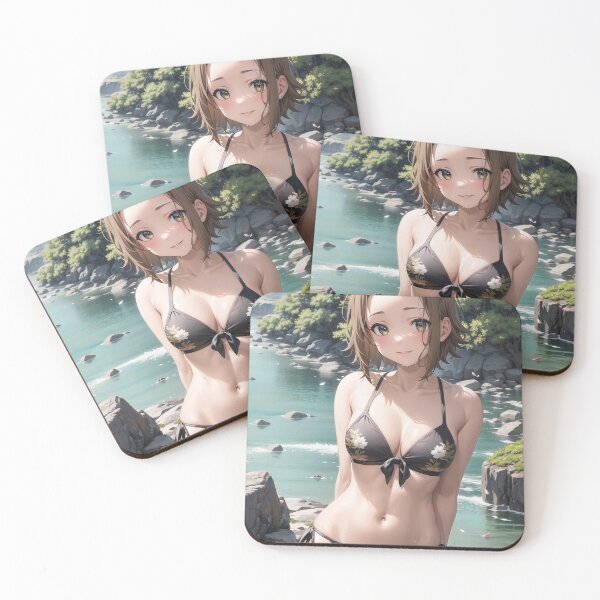 Item preview, tainaka ritsu black bikini designed and sold by moustachepan.