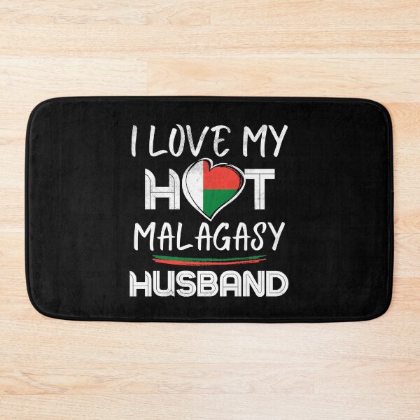 Item preview, I Love My Hot Malagasy Husband Madagascar designed and sold by Furahisha.