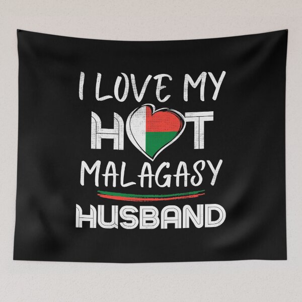 Item preview, I Love My Hot Malagasy Husband Madagascar designed and sold by Furahisha.