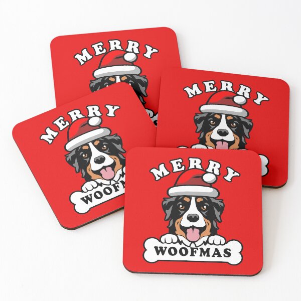 Item preview, Merry Woofmas - Santa Bernese Mountain Dog - Christmas designed and sold by RLYGR8.